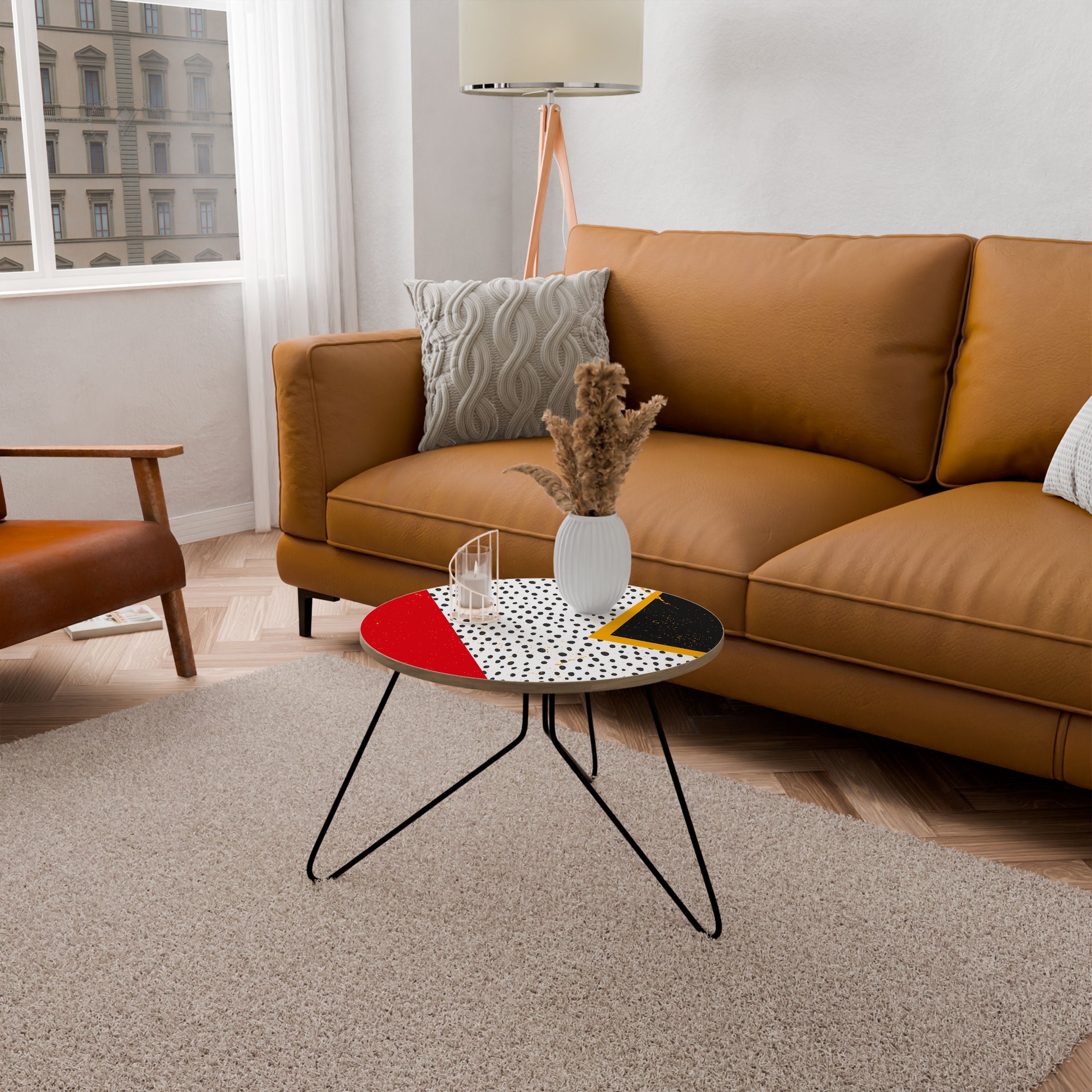 BOLD RETRO REVERIE Soffbord