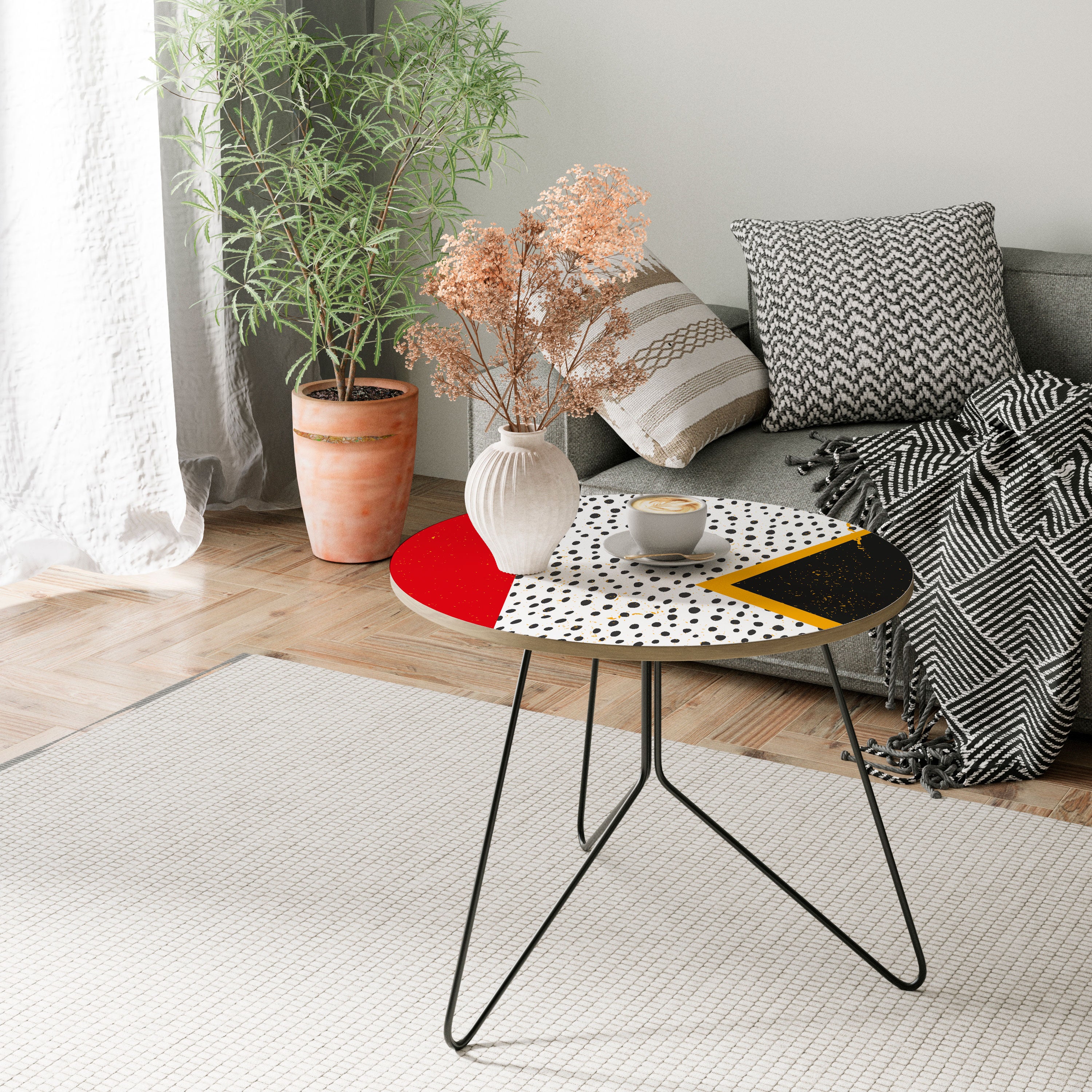 BOLD RETRO REVERIE Soffbord