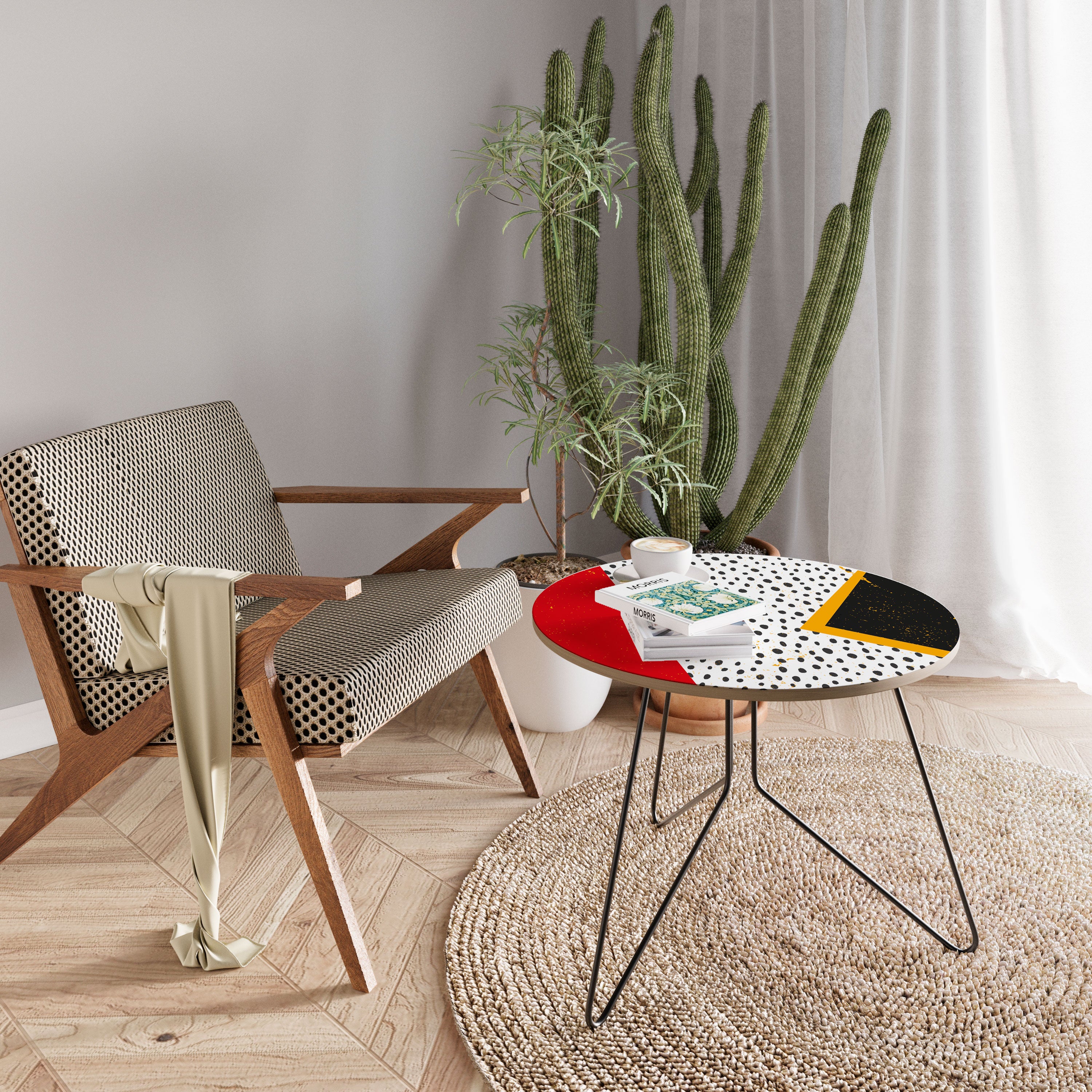 BOLD RETRO REVERIE Soffbord