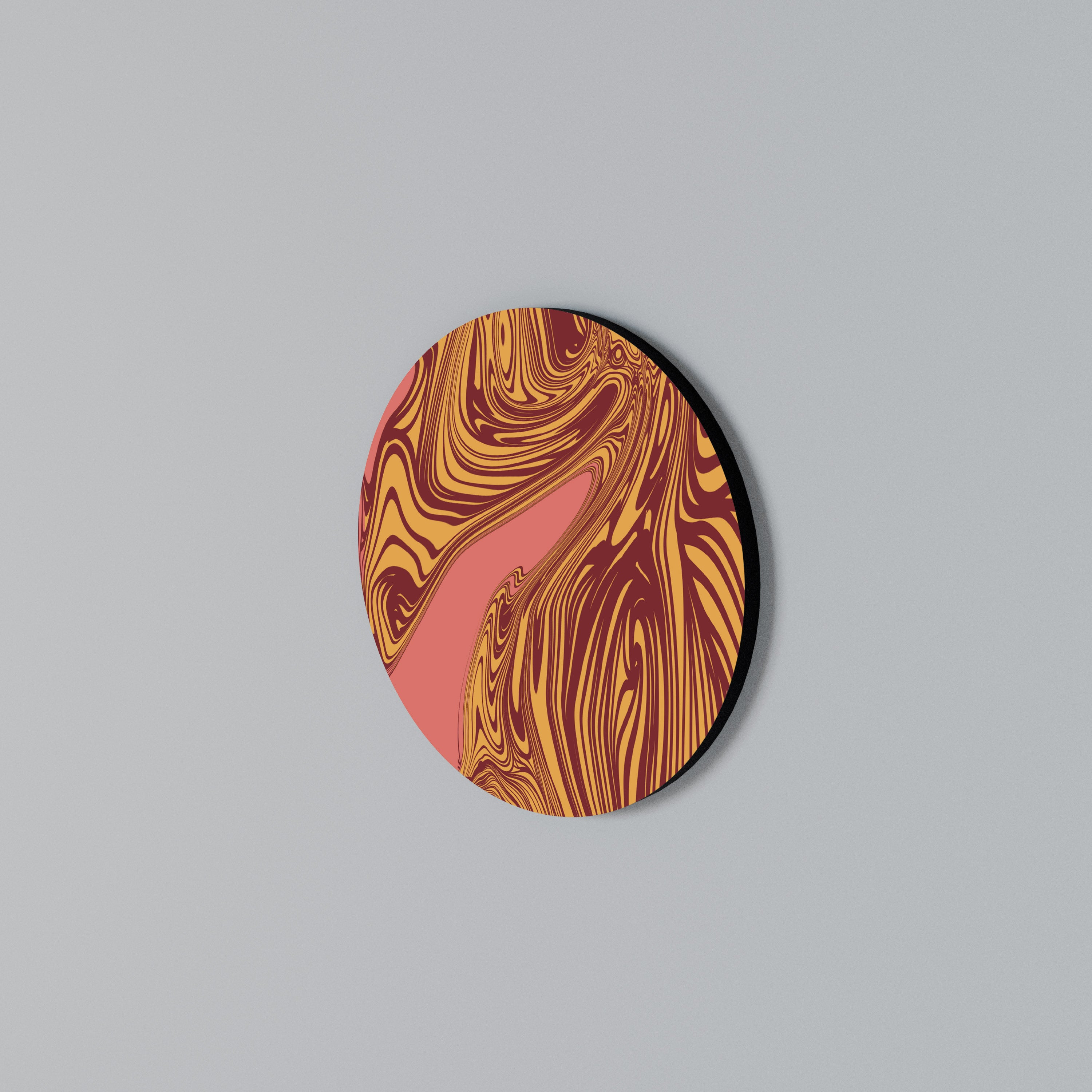 FLOATING THOUGHTS Rund väggdekor