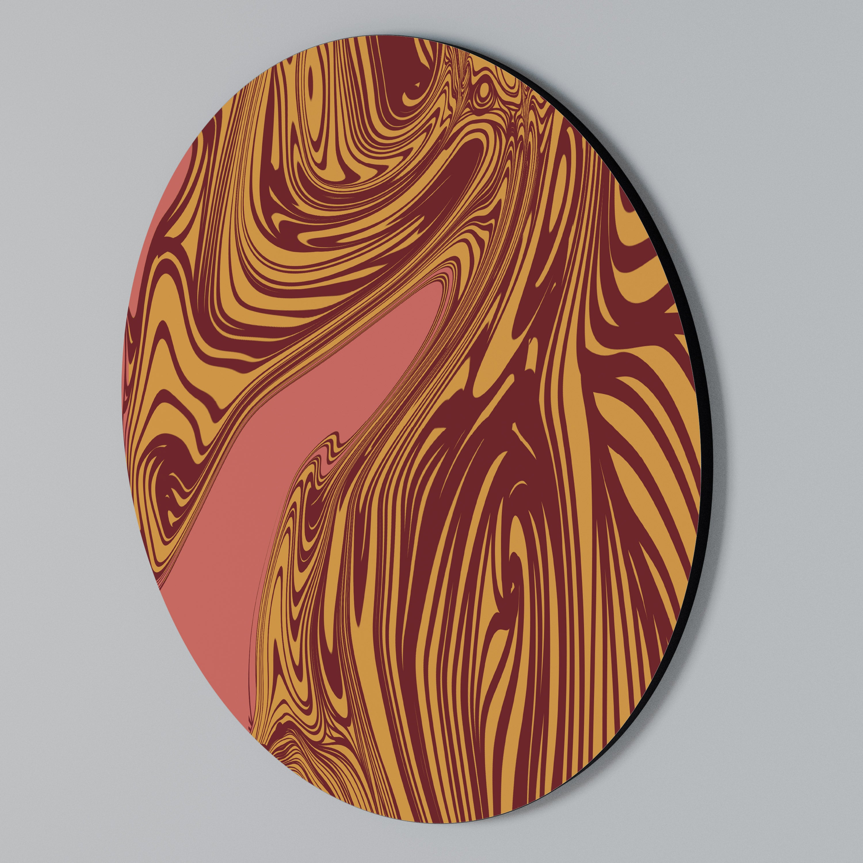 FLOATING THOUGHTS Rund väggdekor