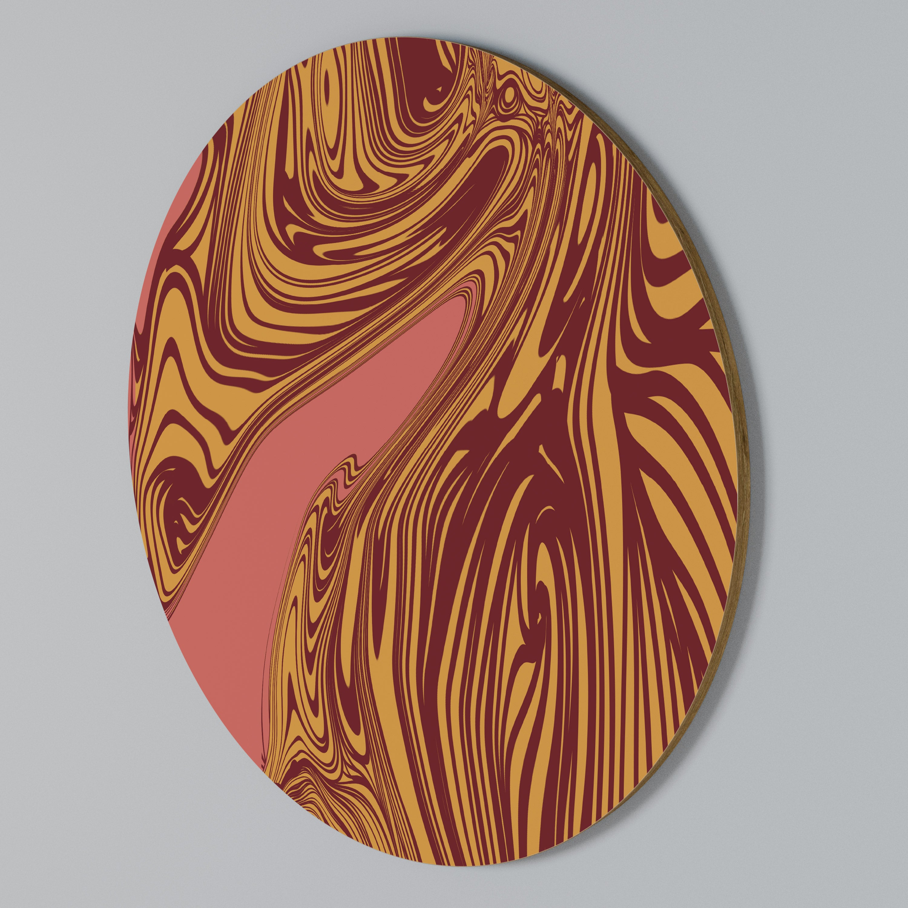 FLOATING THOUGHTS Rund väggdekor