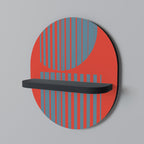 RISING GEOMETRY STARS Decorative Art Shelf