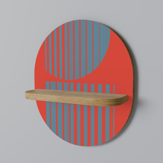 RISING GEOMETRY STARS Art Shelf