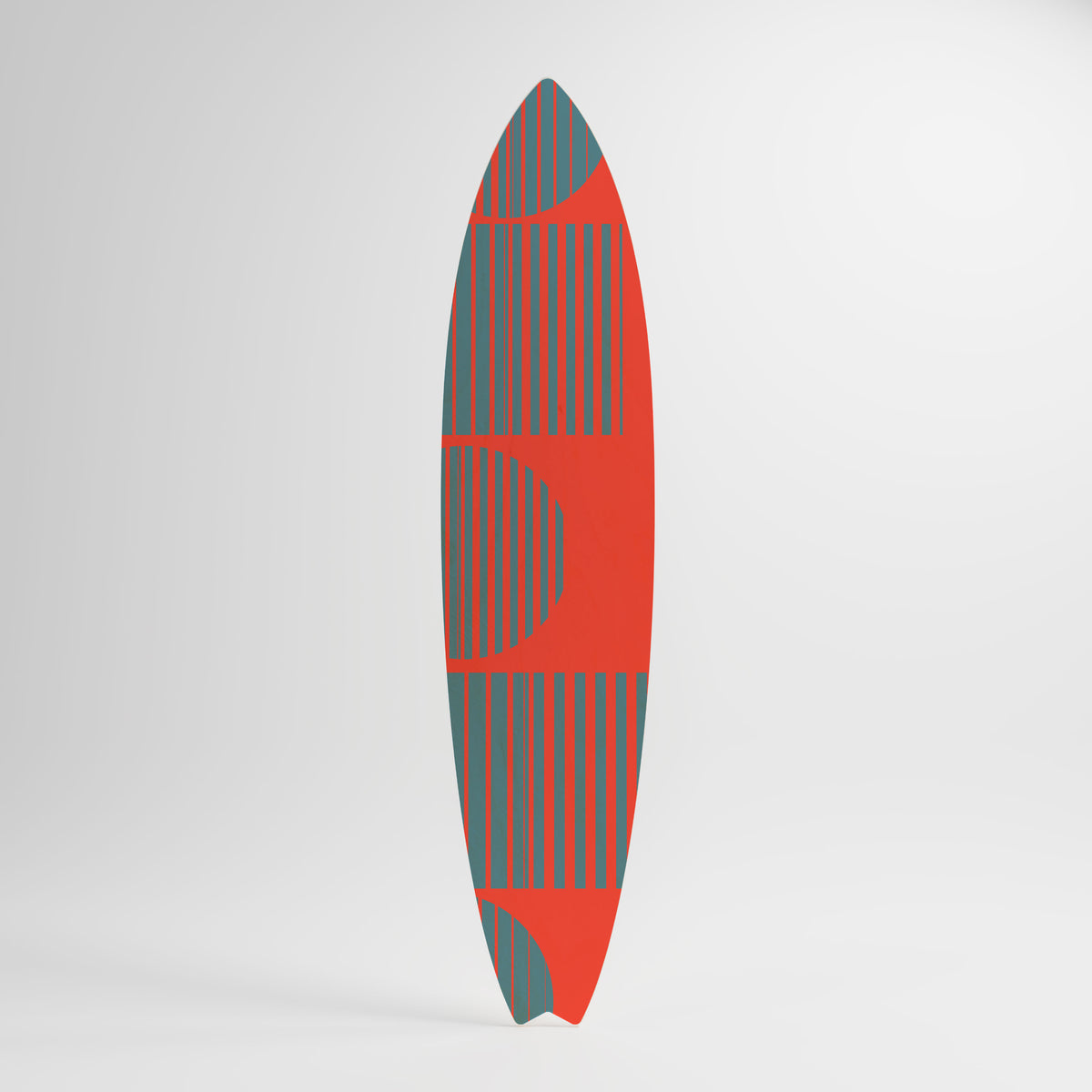 RISING GEOMETRY STARS Deko-Surfboard