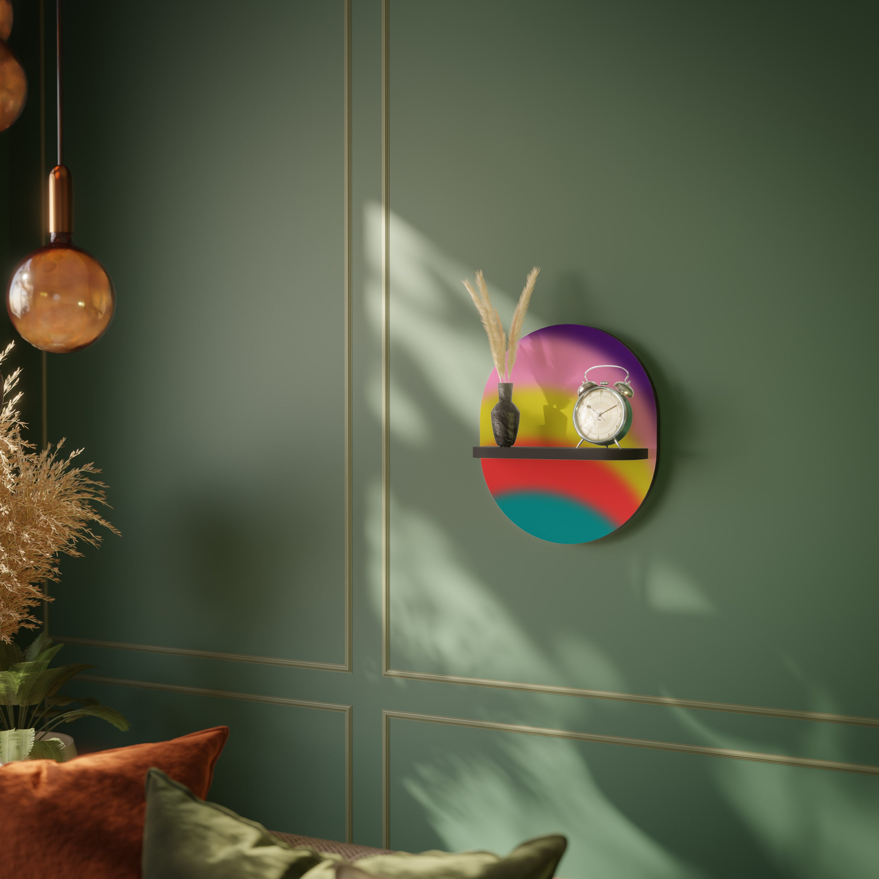 RAINBOW TIME Decorative Art Shelf