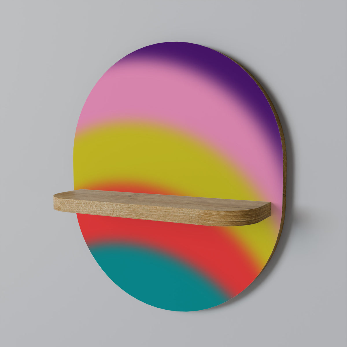 RAINBOW TIME Dekoratives Wandregal