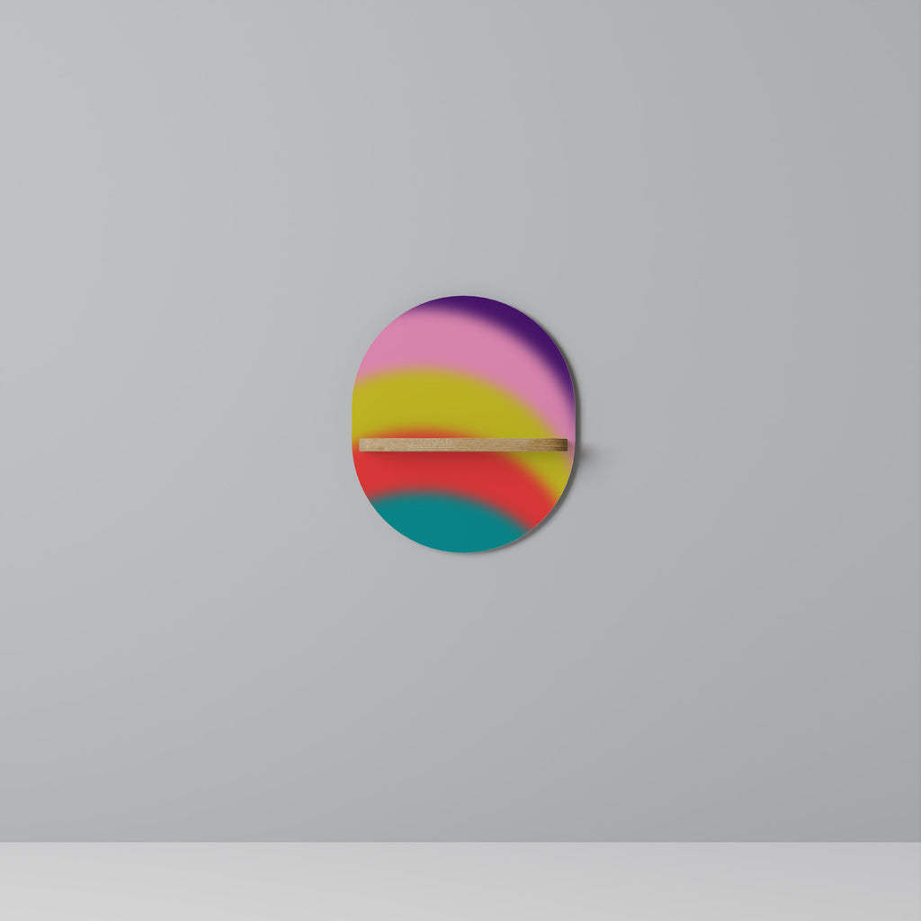RAINBOW TIME Decorative Art Shelf