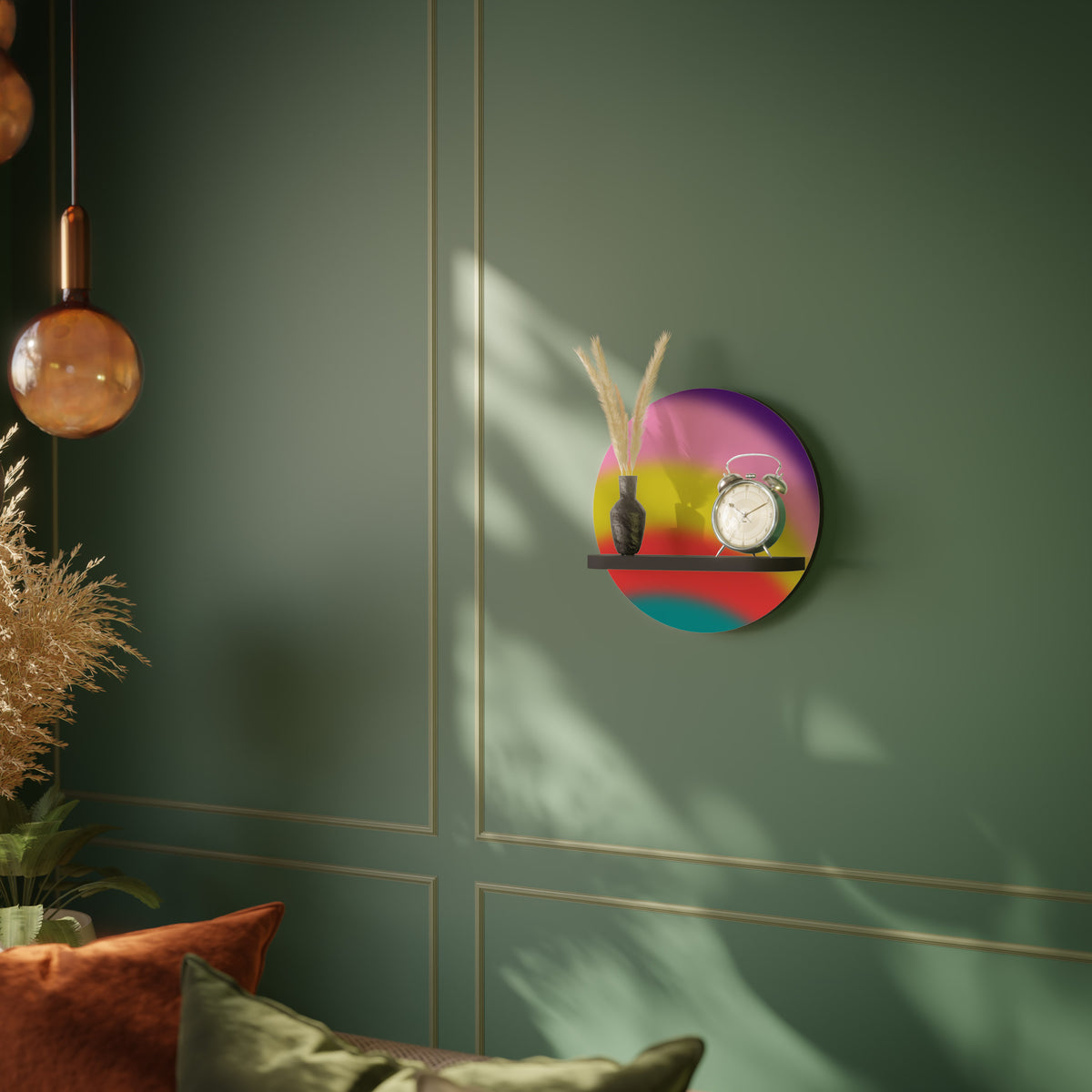 RAINBOW TIME Dekoratives Wandregal