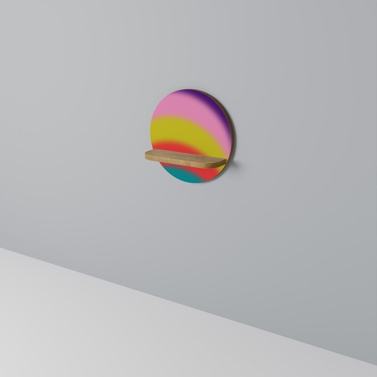 RAINBOW TIME Dekoratives Wandregal