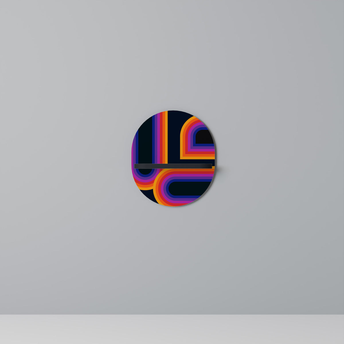 BLINDED BY THE LIGHTS Dekoratives Wandregal