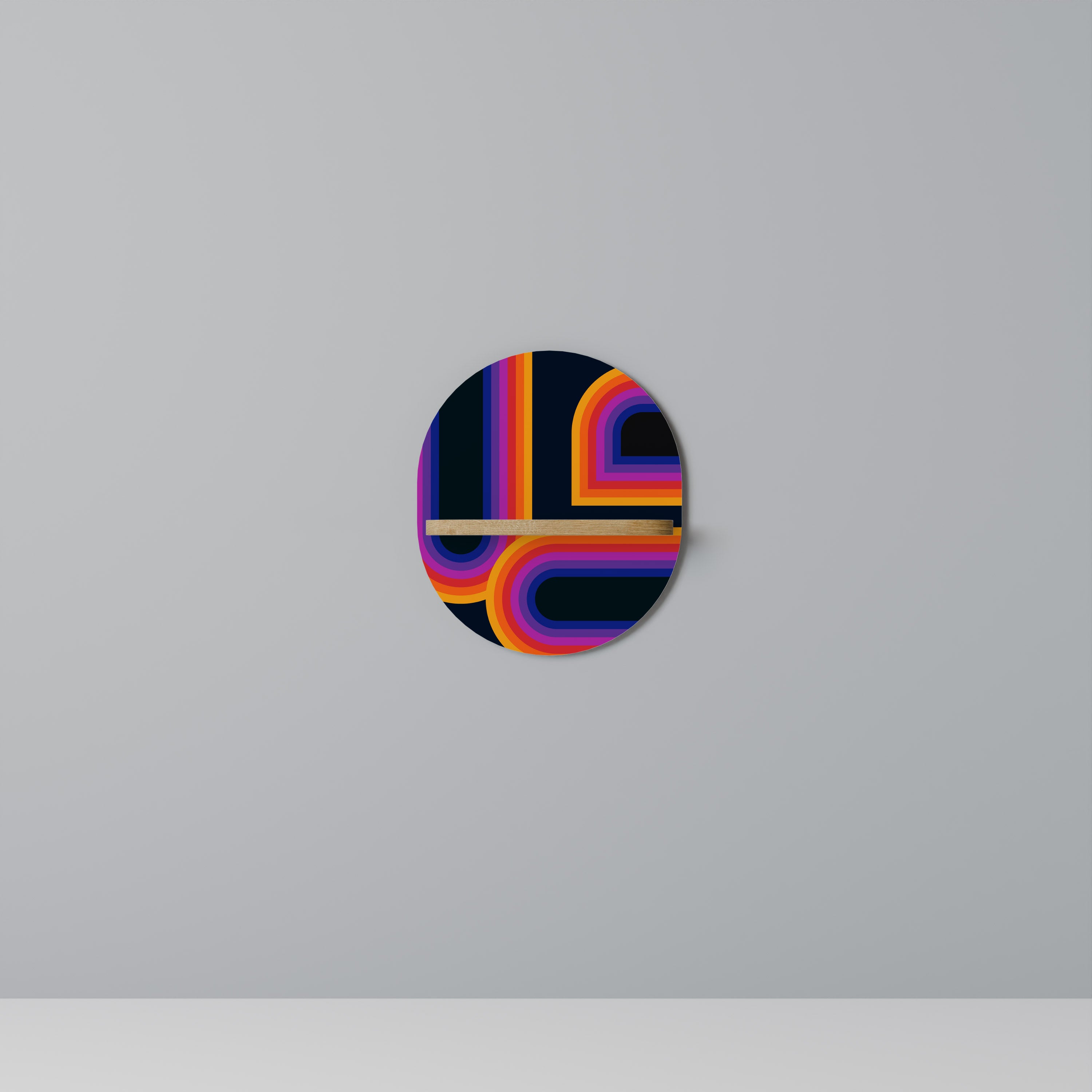 BLINDED BY THE LIGHTS Decorative Art Shelf