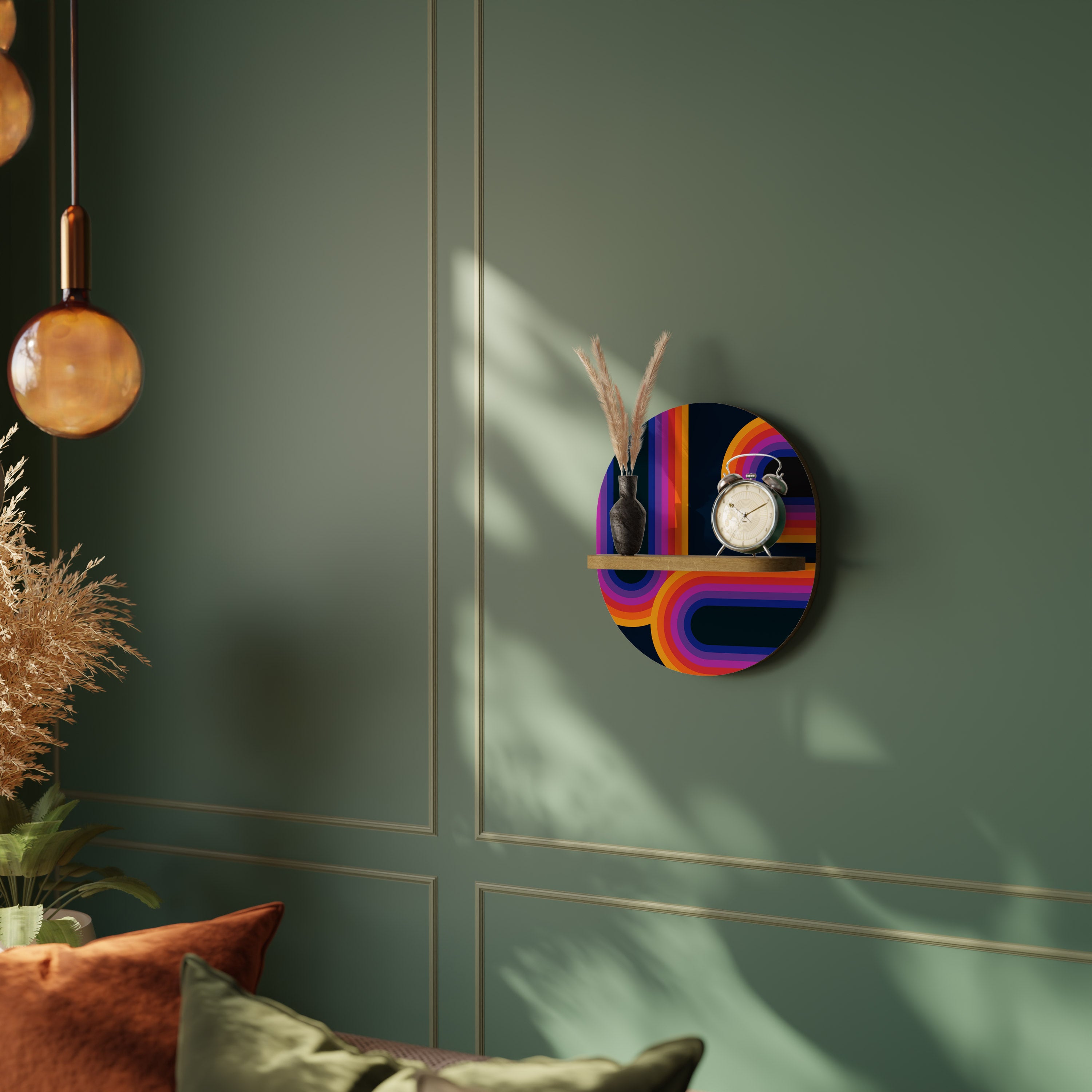 BLINDED BY THE LIGHTS Decorative Art Shelf