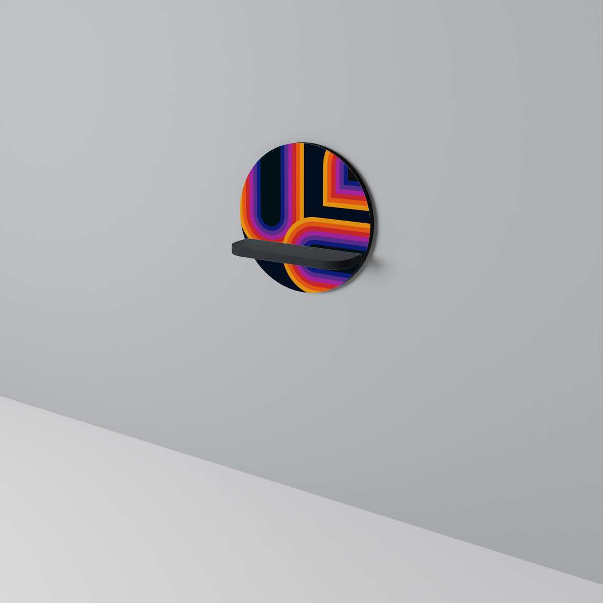 BLINDED BY THE LIGHTS Dekoratives Wandregal