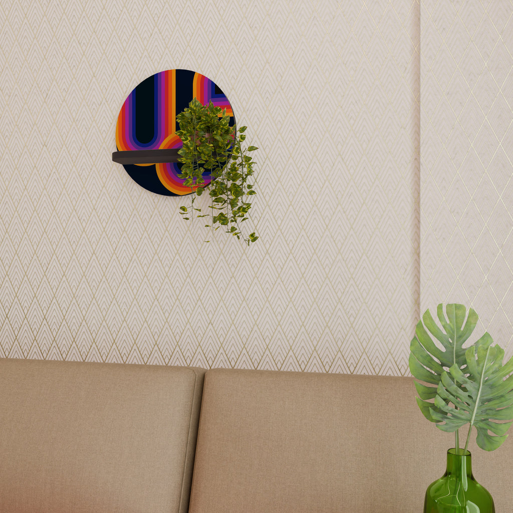 BLINDED BY THE LIGHTS Decorative Art Shelf