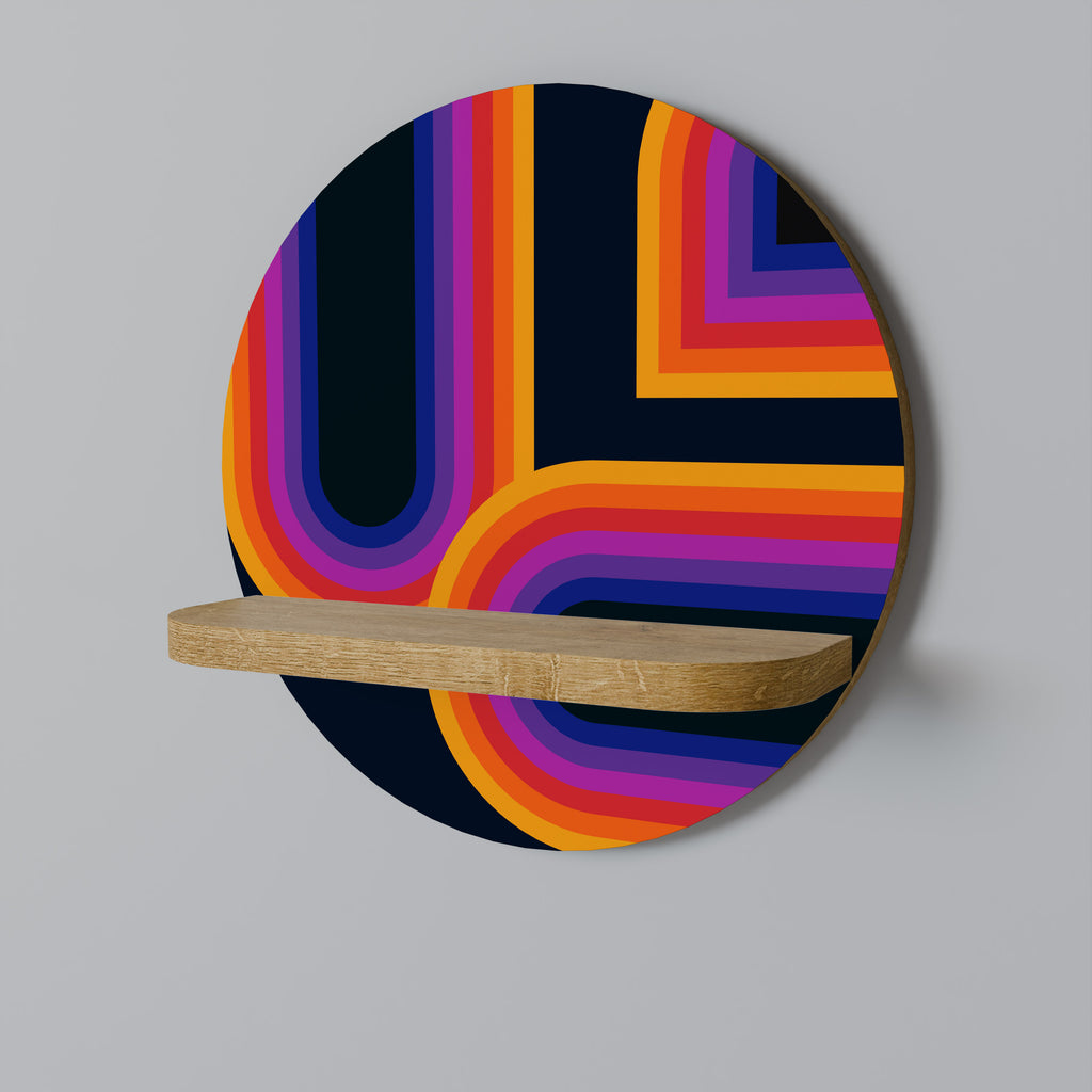 BLINDED BY THE LIGHTS Decorative Art Shelf