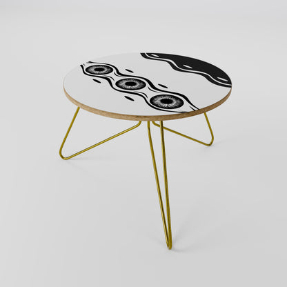 BOLD LINEAR DANCE Couchtisch
