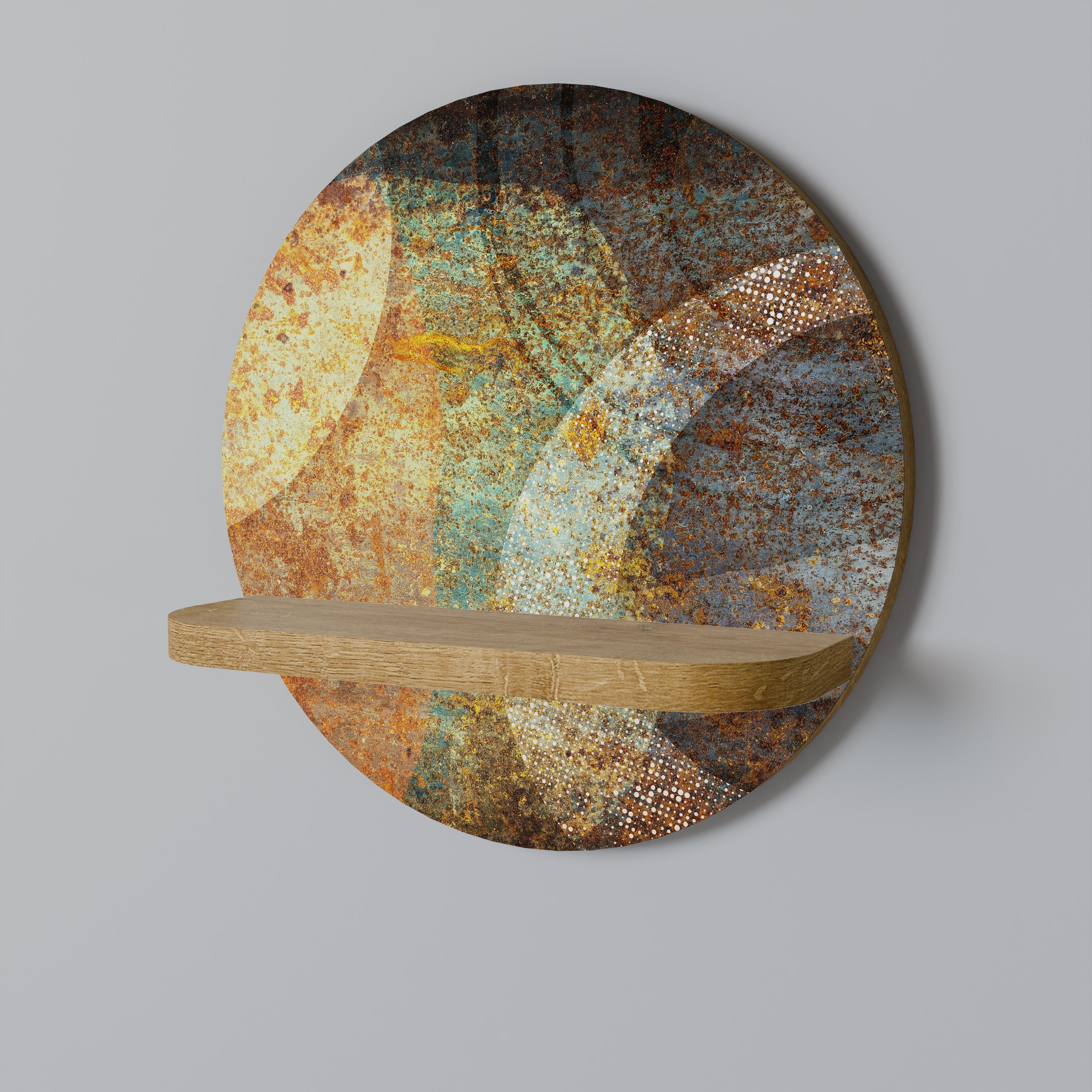 ANTIQUE AURA Decorative Art Shelf