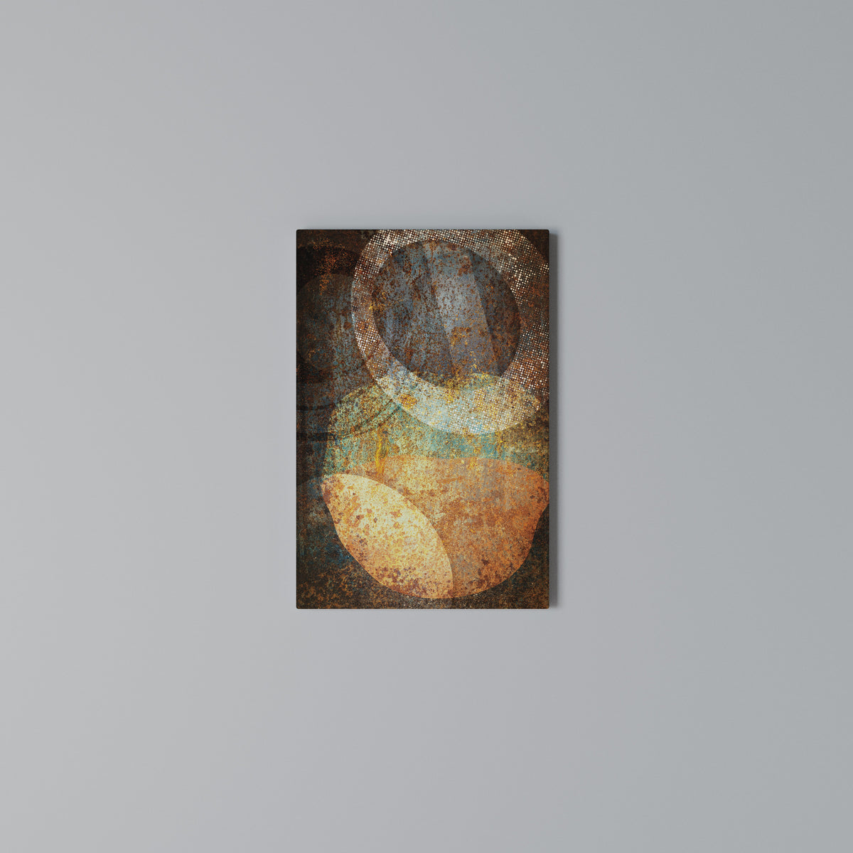 ANTIQUE AURA Vertical Canvas Print