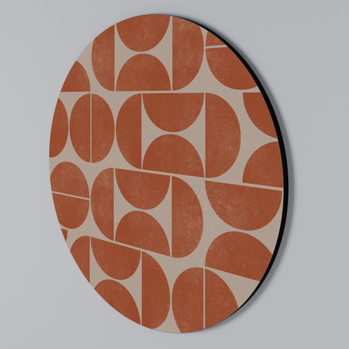 REPETITION COMPULSION Rund väggdekor