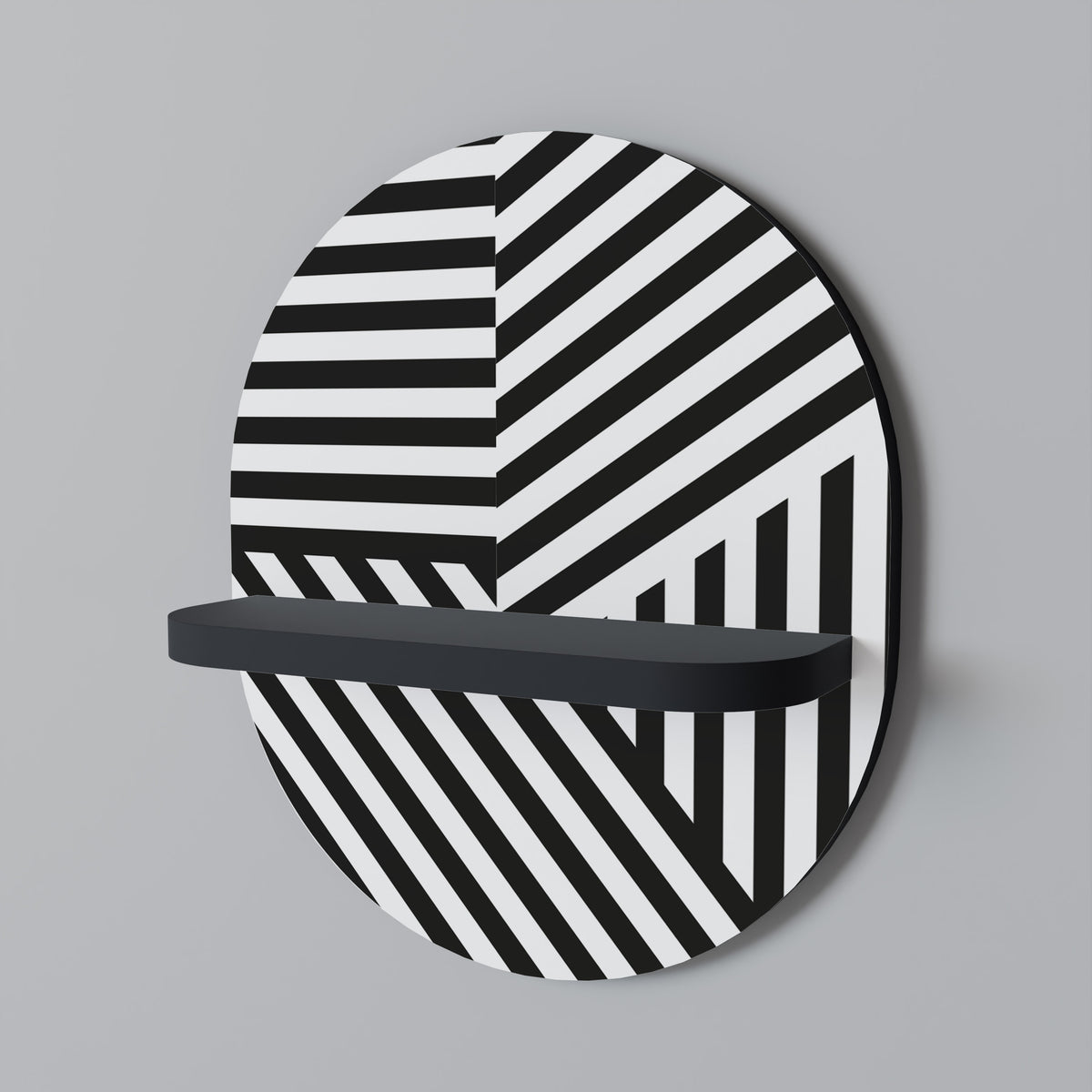 LATTICE LINES Dekoratives Wandregal