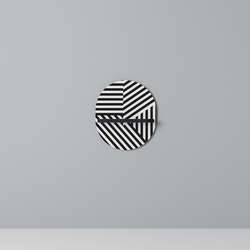 LATTICE LINES Decorative Art Shelf