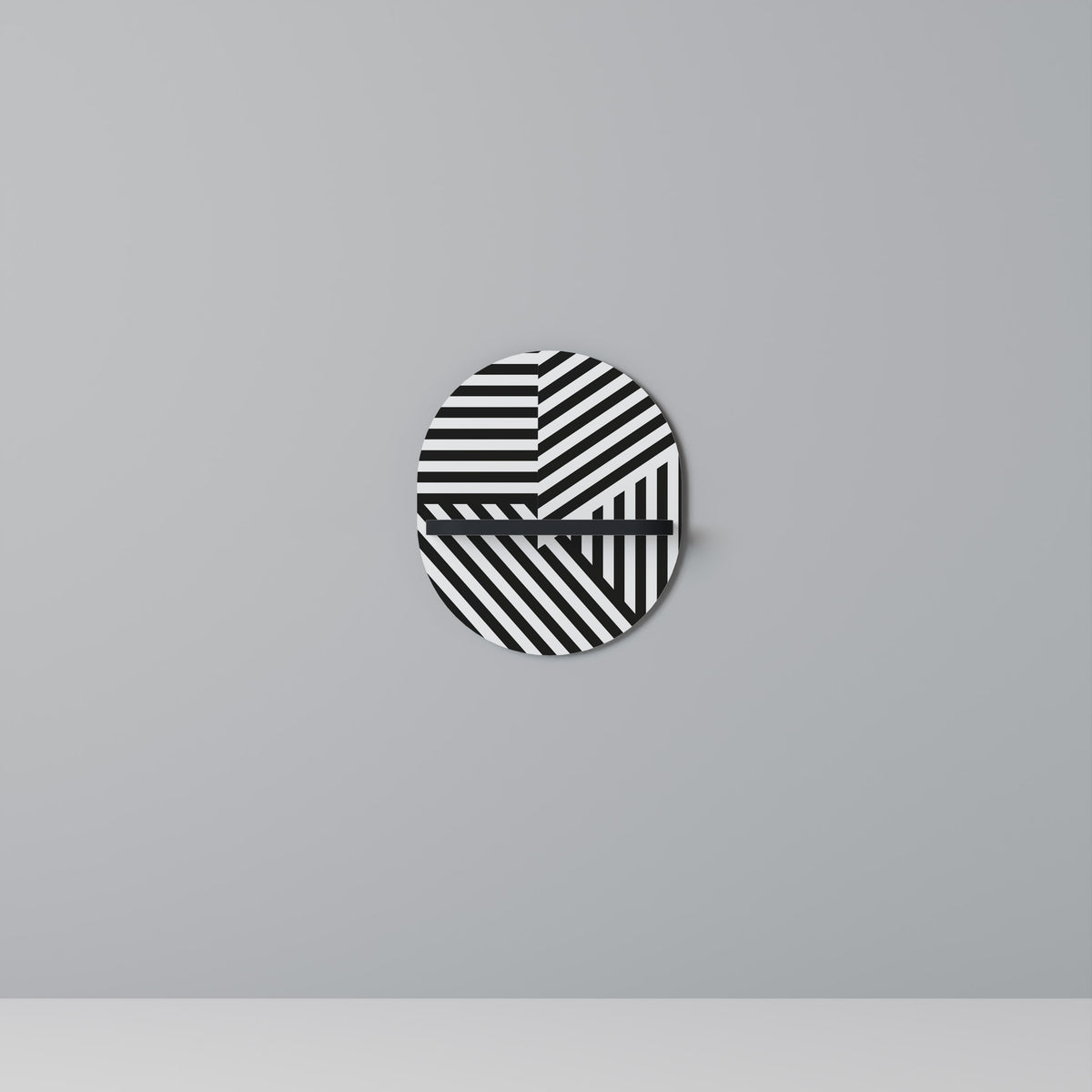 LATTICE LINES Dekoratives Wandregal