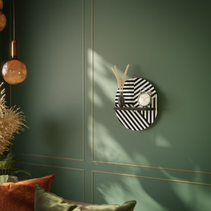LATTICE LINES Art Shelf