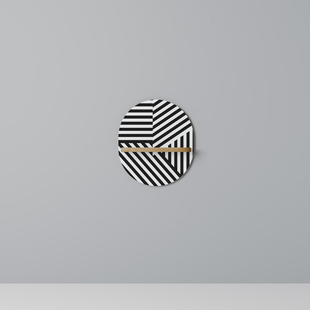 LATTICE LINES Decorative Art Shelf