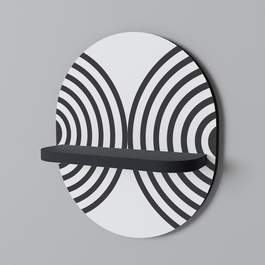 MIDNIGHT MELODIES Decorative Art Shelf