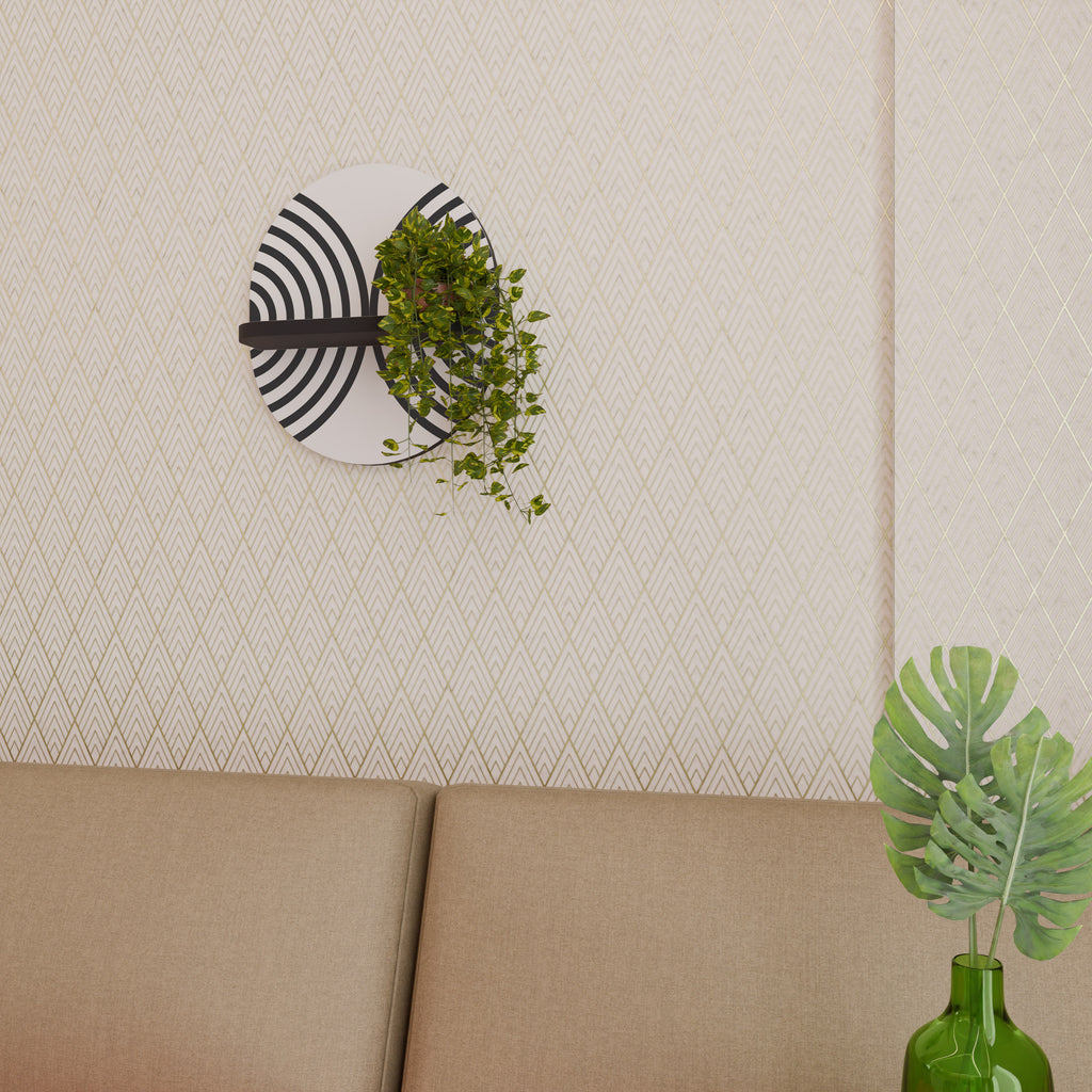 MIDNIGHT MELODIES Decorative Art Shelf