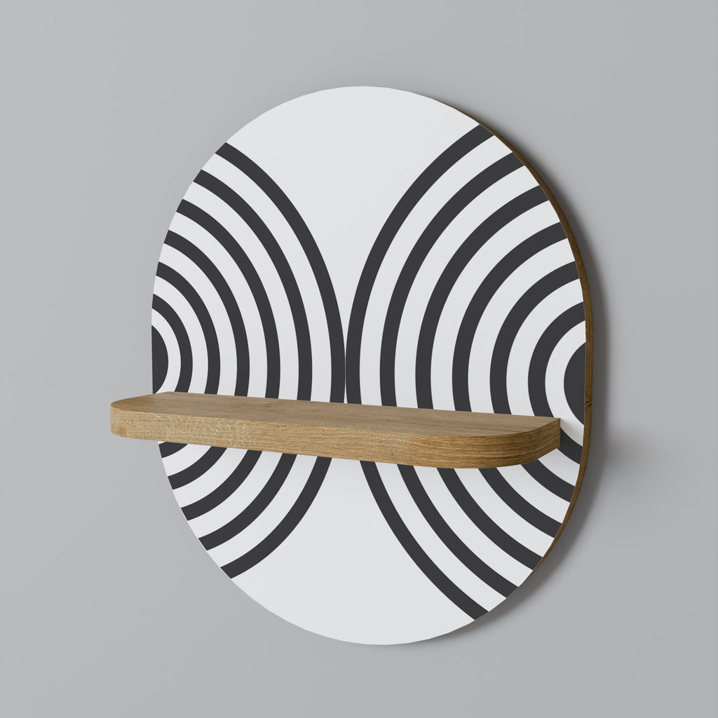 MIDNIGHT MELODIES Decorative Art Shelf