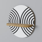 MIDNIGHT MELODIES Decorative Art Shelf