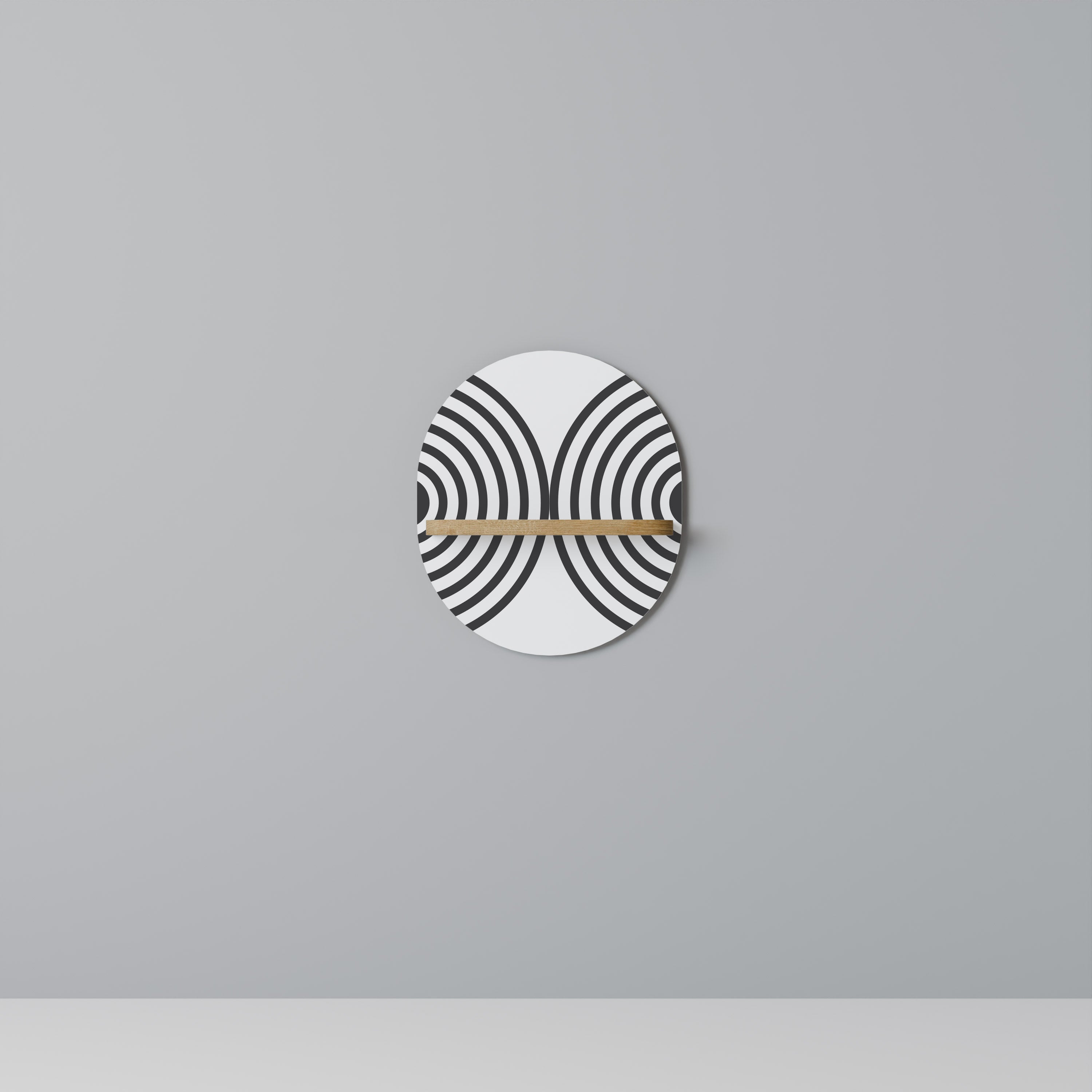 MIDNIGHT MELODIES Decorative Art Shelf