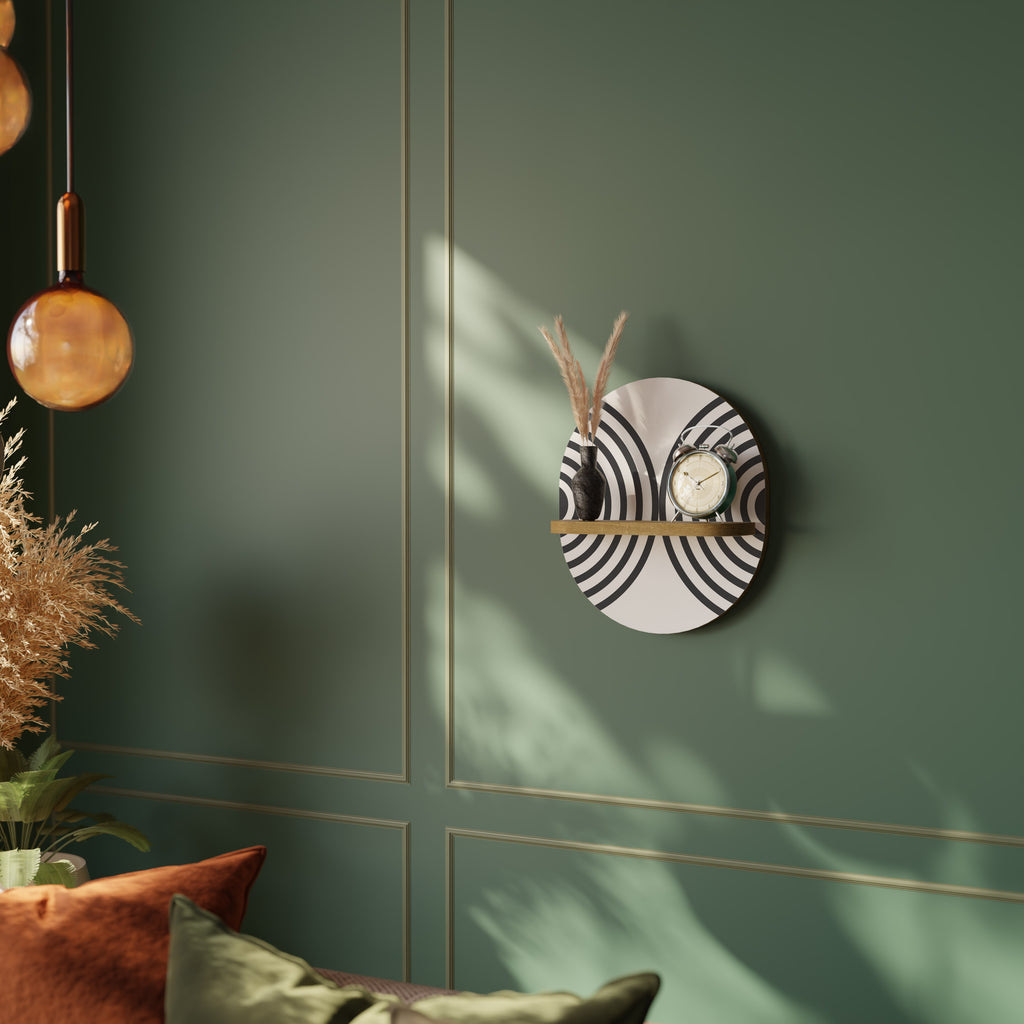 MIDNIGHT MELODIES Decorative Art Shelf