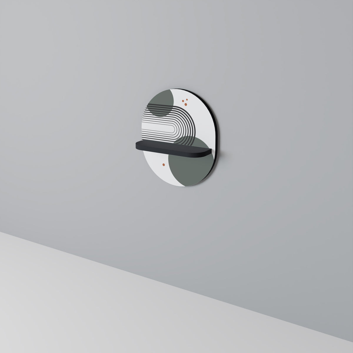 ORBITAL DECOR Dekoratives Wandregal