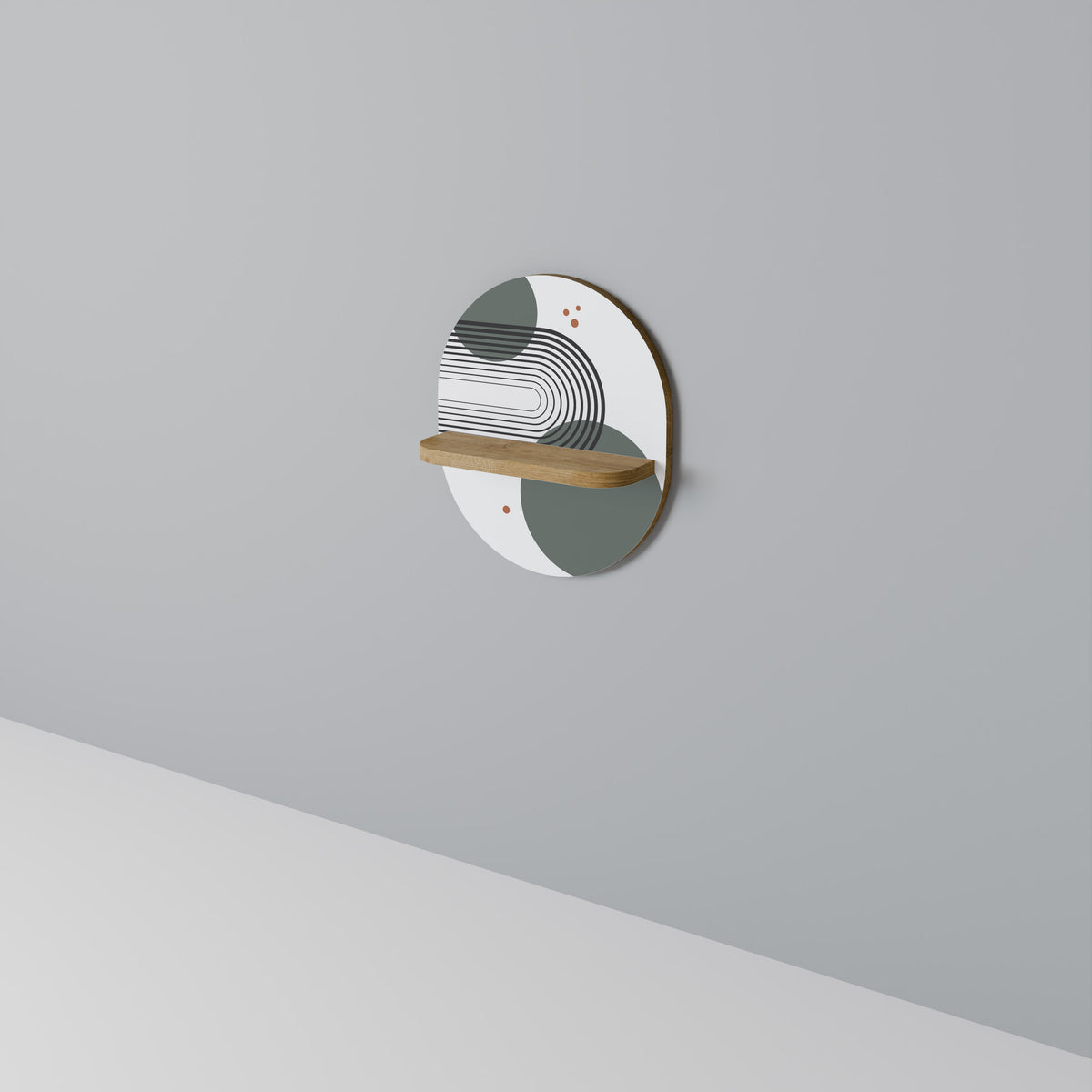 ORBITAL DECOR Dekoratives Wandregal