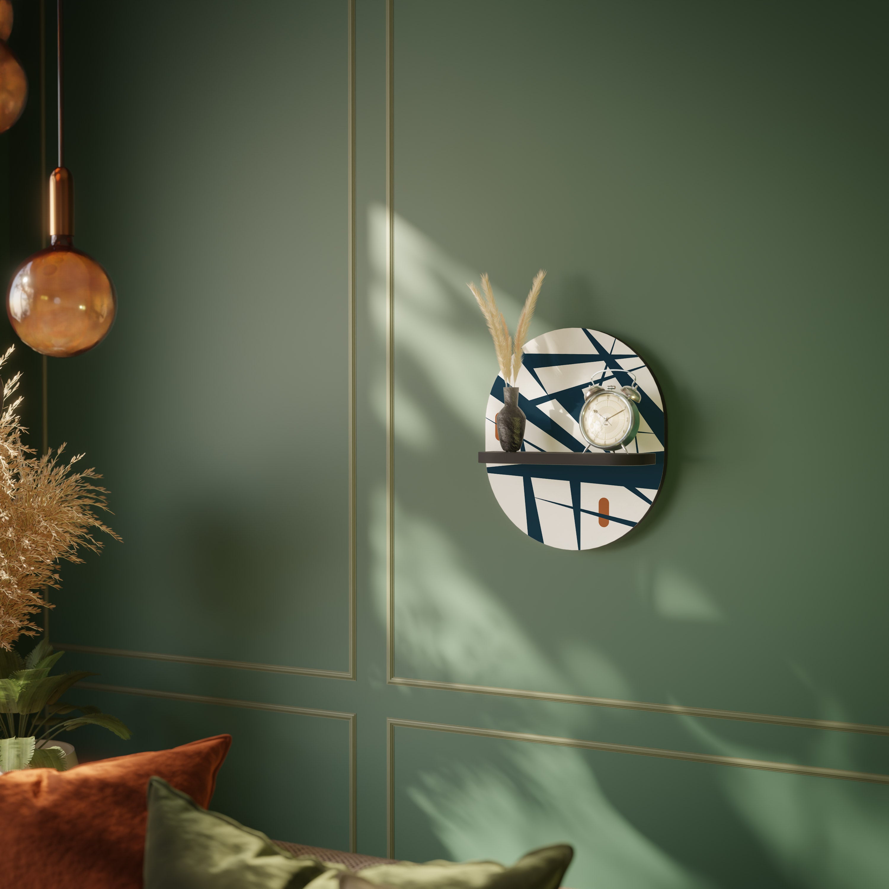 SHADOW SYMPHONY Decorative Art Shelf