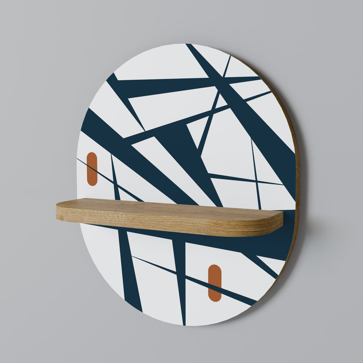 SHADOW SYMPHONY Dekoratives Wandregal