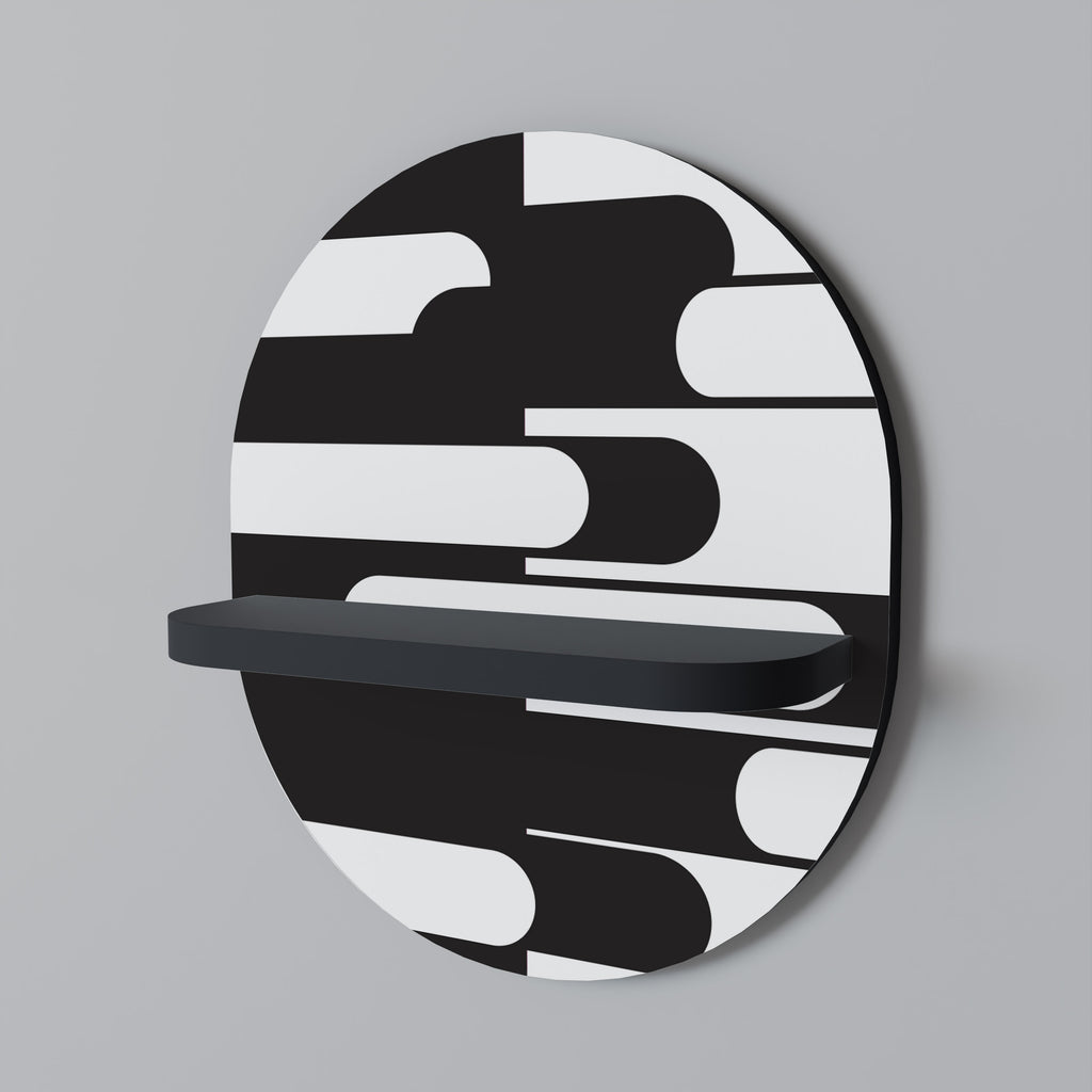 ACHROMATIC CONTRAST Decorative Art Shelf