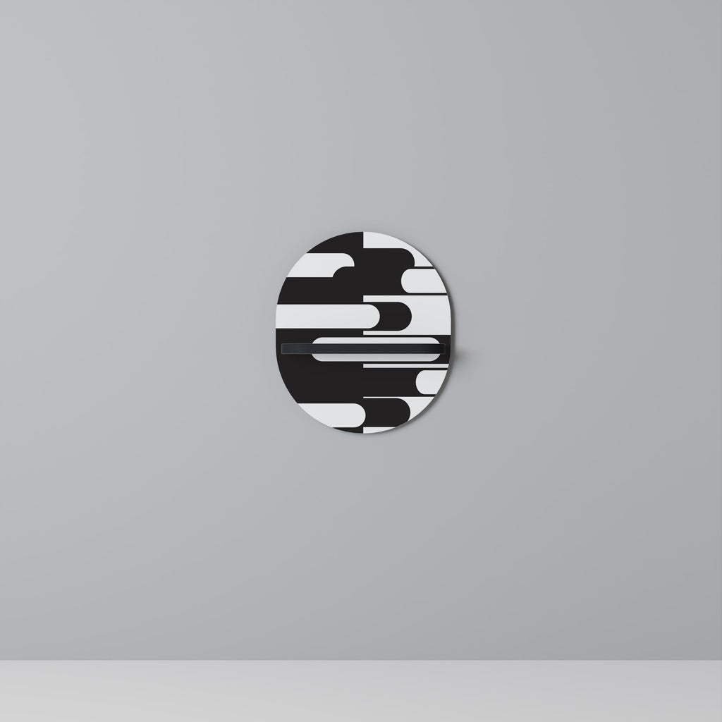 ACHROMATIC CONTRAST Decorative Art Shelf