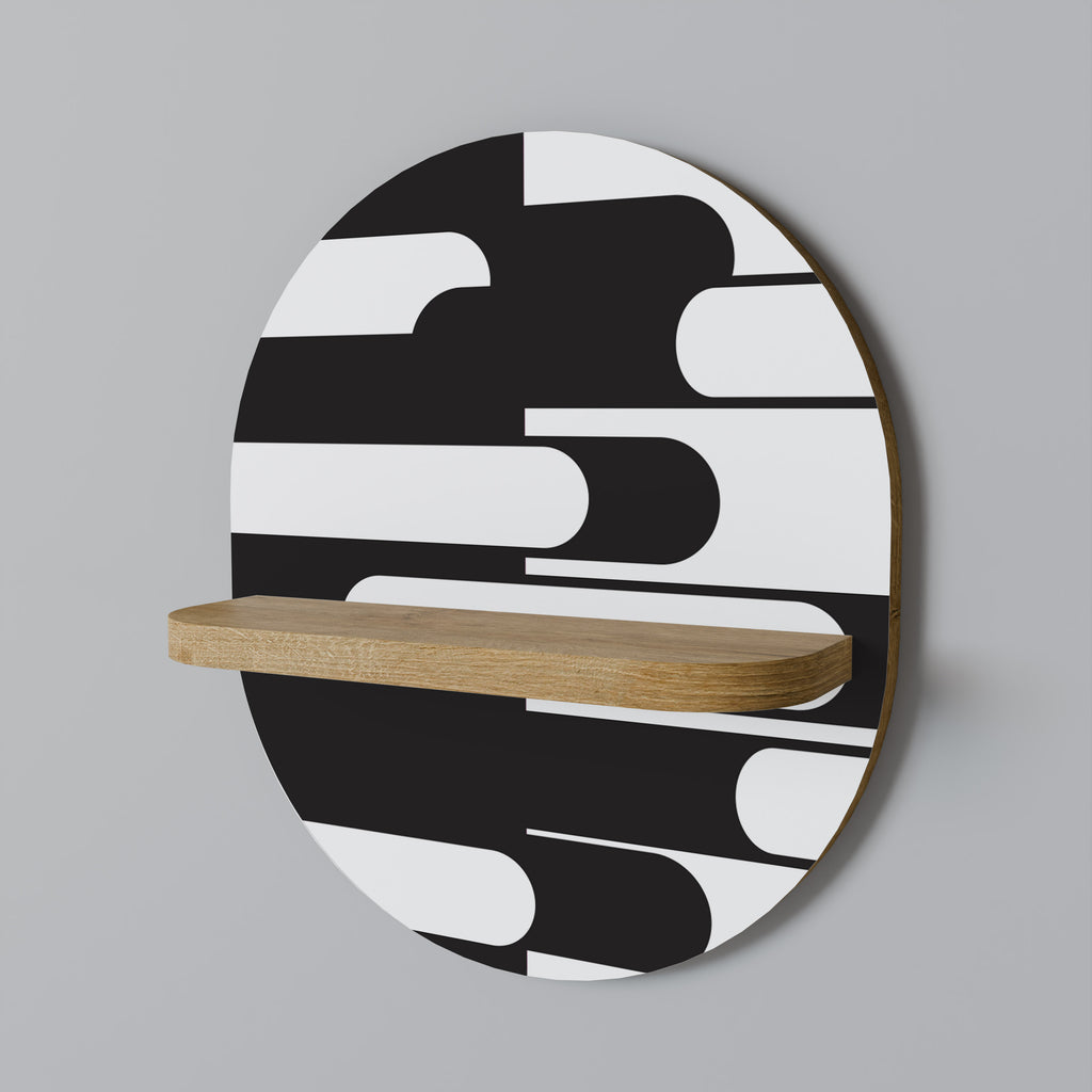 ACHROMATIC CONTRAST Decorative Art Shelf