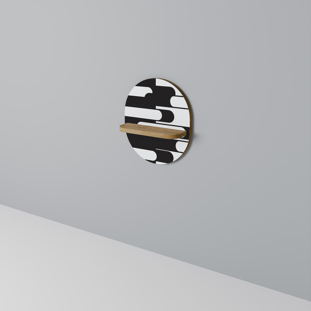 ACHROMATIC CONTRAST Decorative Art Shelf