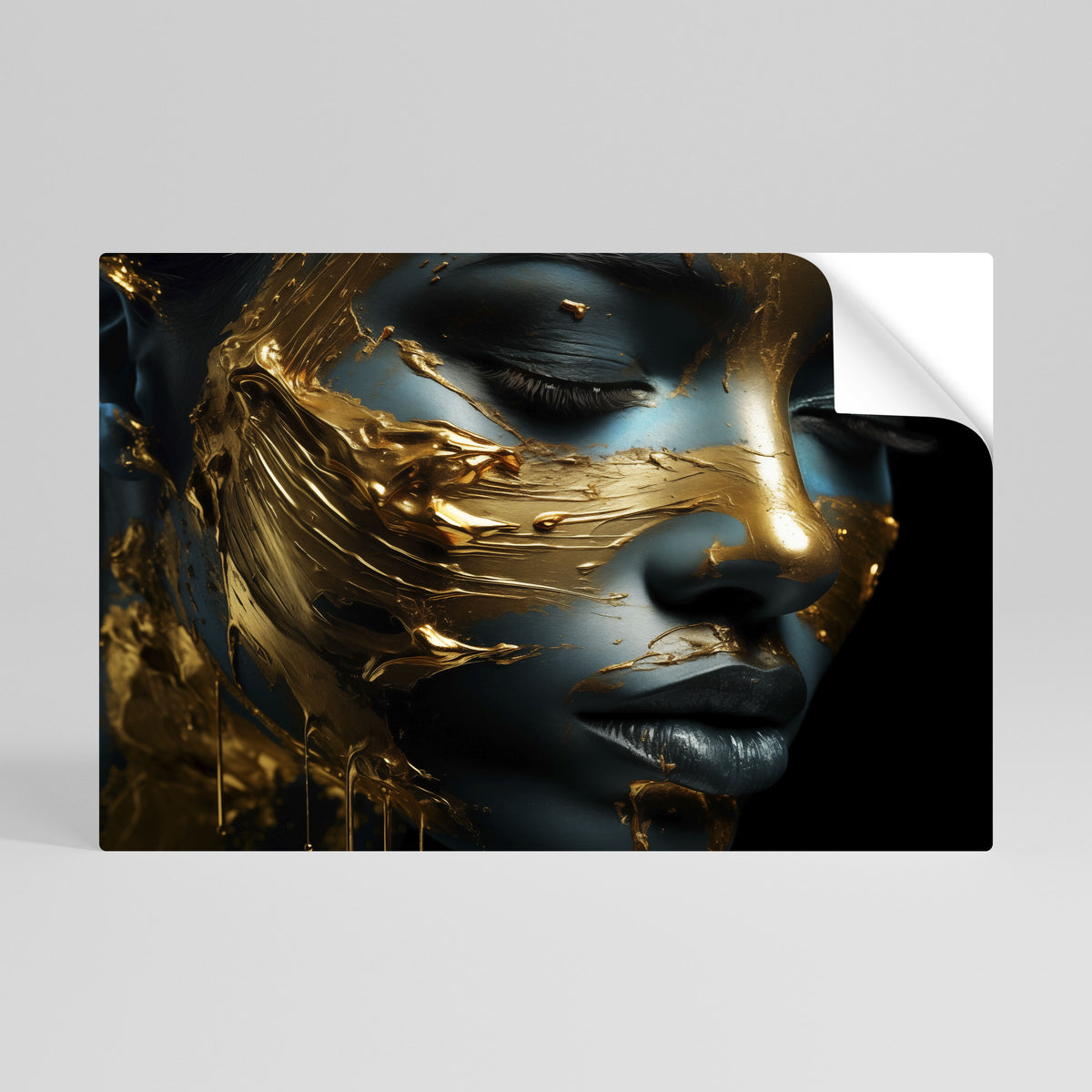 LUSTROUS BEAUTY Poster Orizzontale Adesivo