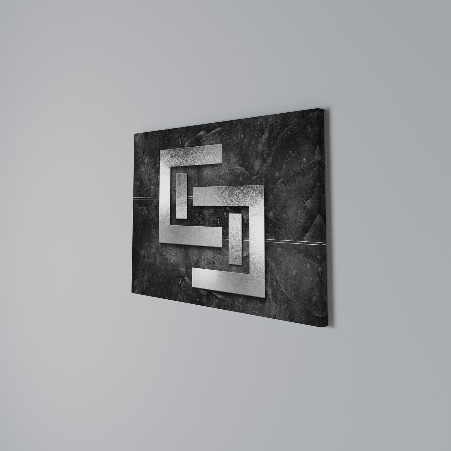 STEEL CAPTURE Horizontal Canvas Print