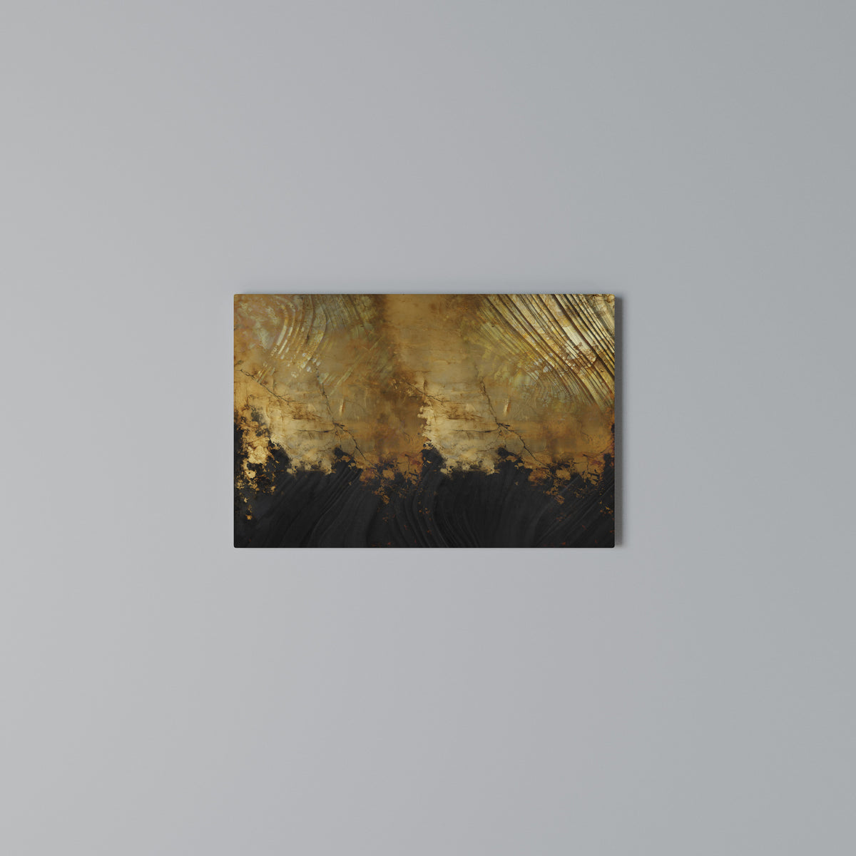 FLUID EMBER Horizontal Canvas Print