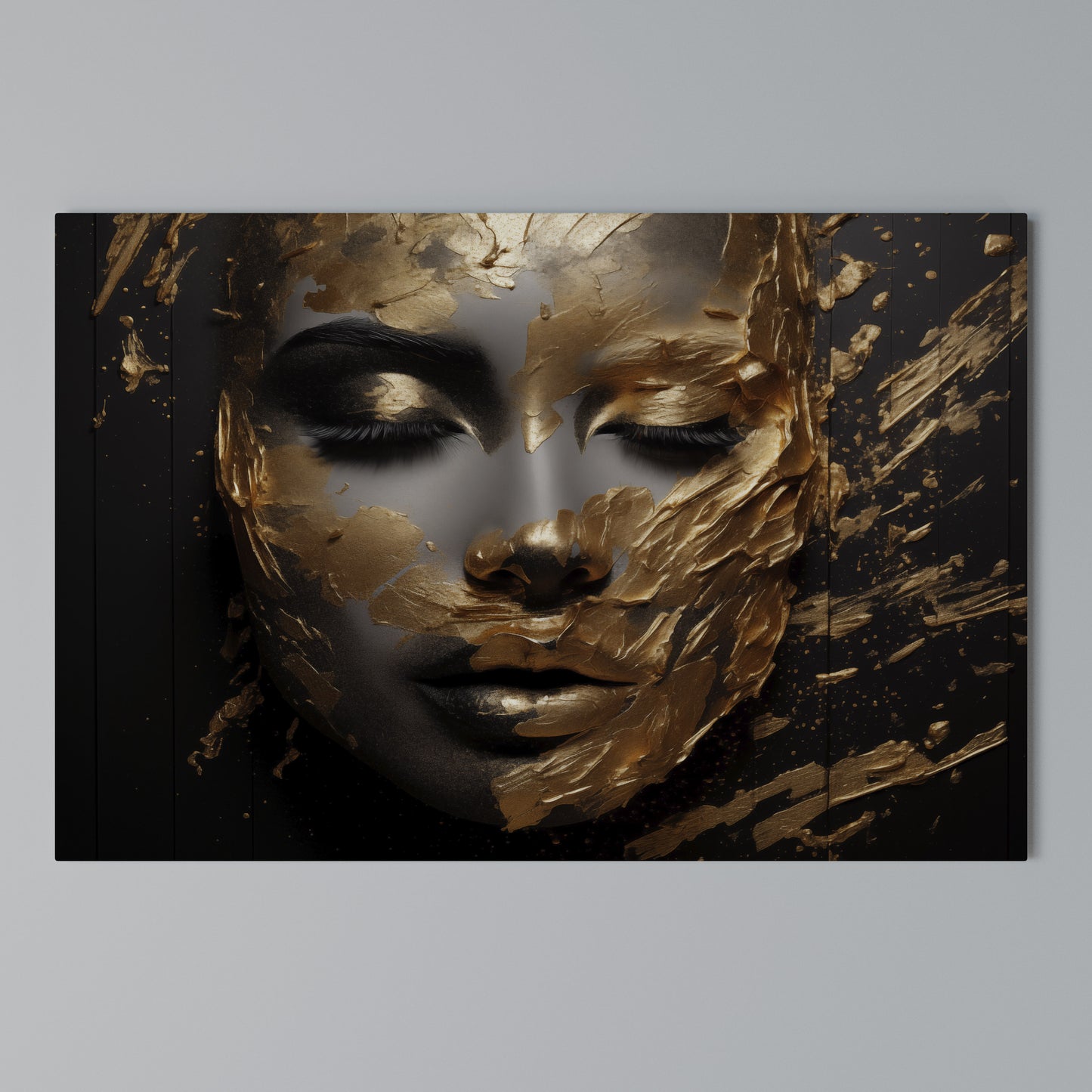 SHIMMERING BEAUTY Cuadro en lienzo horizontal