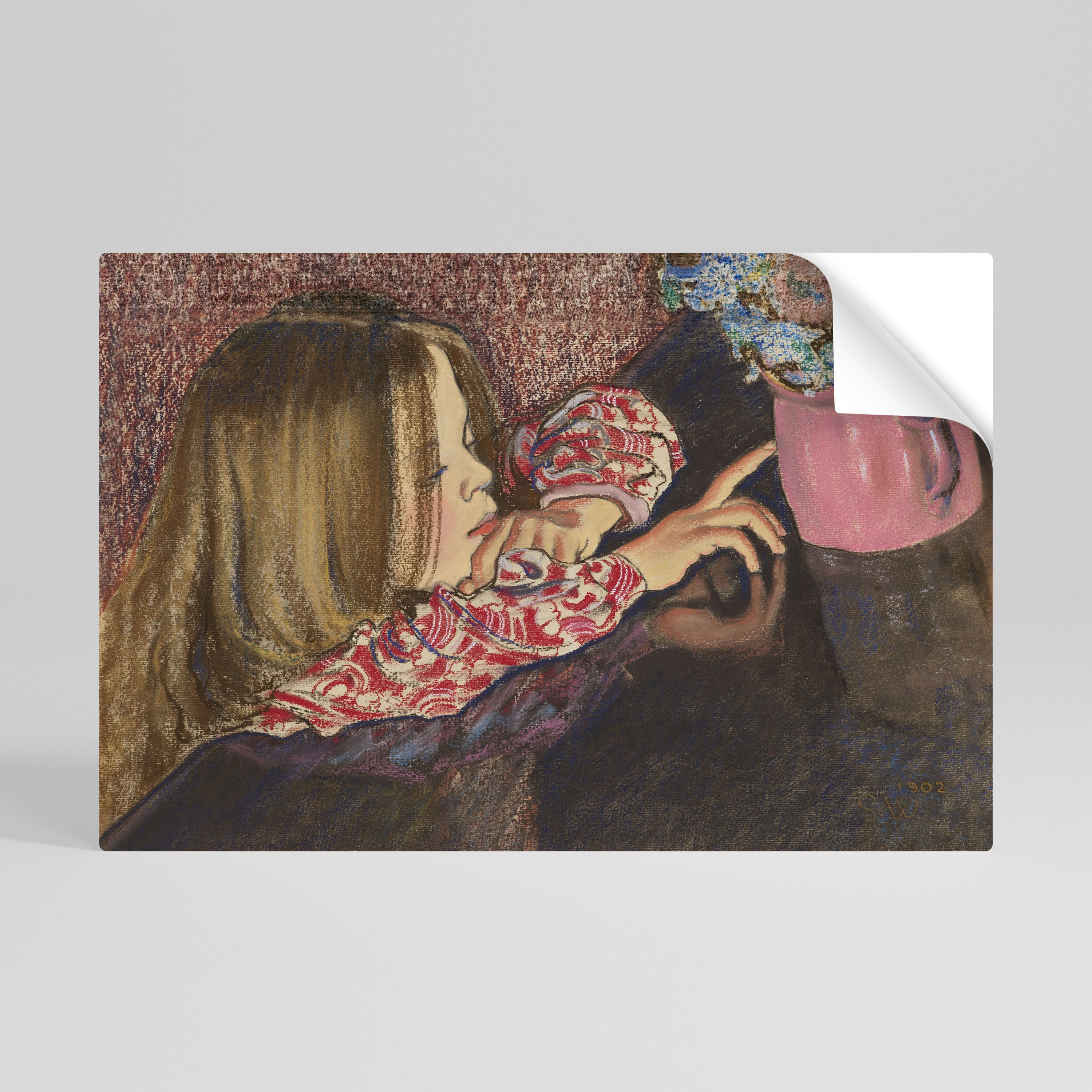 CHILDLIKE WONDER Selbstklebendes Horizontal-Poster