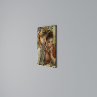 WHISPERS OF FRIENDSHIP Vertical Canvas Print
