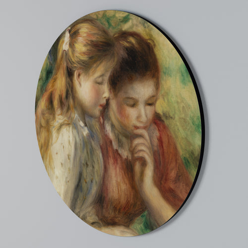 WHISPERS OF FRIENDSHIP Rund väggdekor